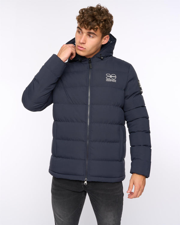 Crosshatch Pitsburg Jacket Navy