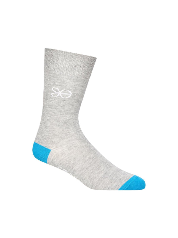 Crosshatch Posical Socks 5pk Greys