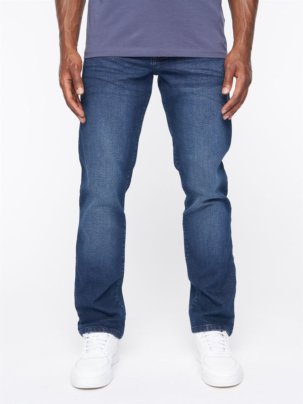 Crosshatch Princed Denim Jeans Dark Wash