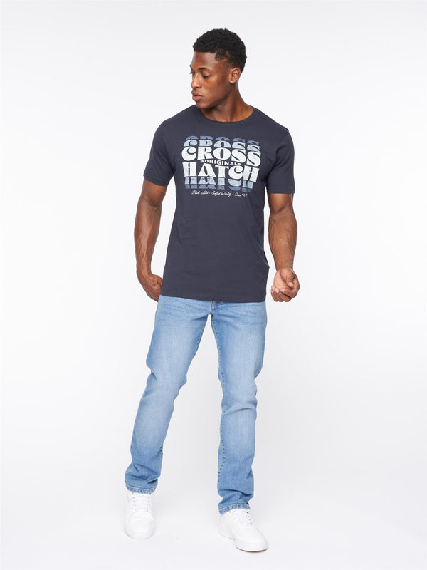 Crosshatch Princed Denim Jeans Light Wash