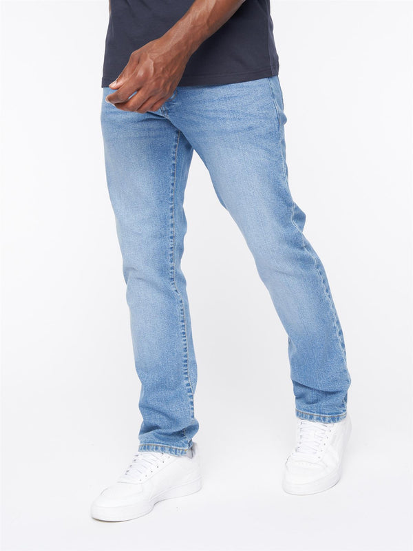 Crosshatch Princed Denim Jeans Light Wash