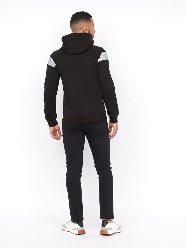 Crosshatch Purbeck Hoodie Black