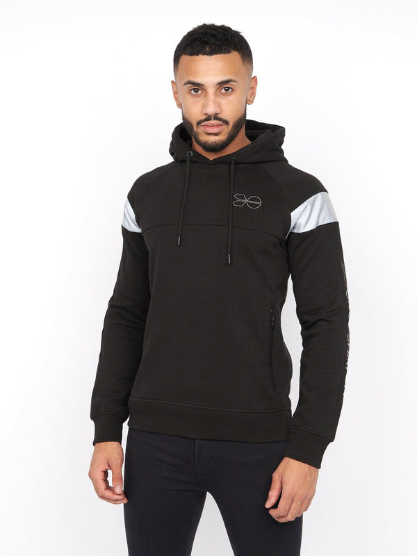 crosshatch Purbeck Hoodie Black