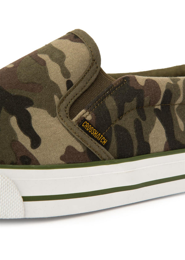 Crosshatch Ramp MVE Pumps Green Camo