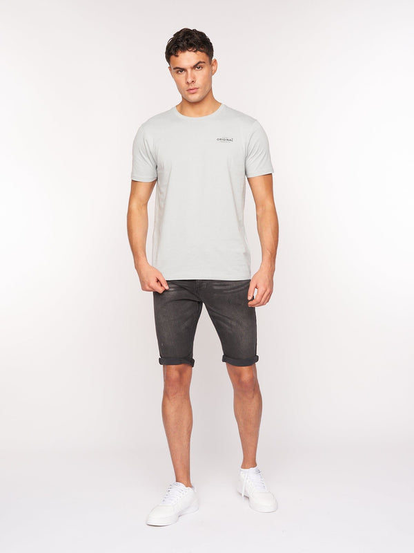 Crosshatch Reestier Denim Shorts Black