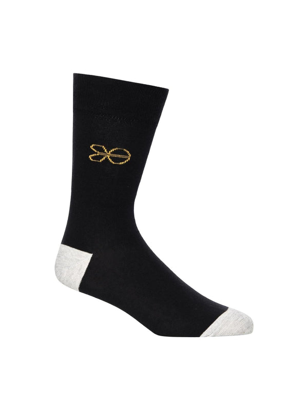 Crosshatch Regaline Socks 5pk Black