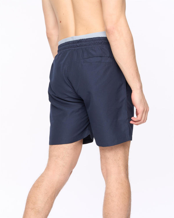 Crosshatch Rembrants Swim Shorts Denim Blue