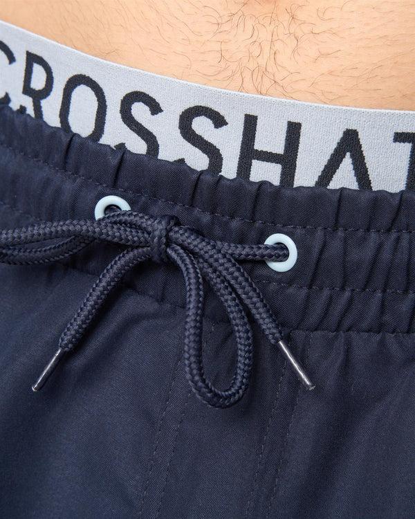 Crosshatch Rembrants Swim Shorts Denim Blue