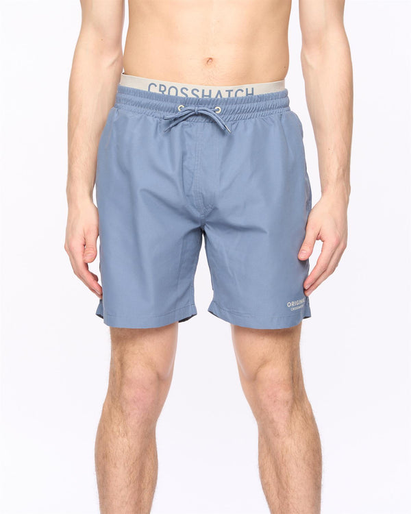 Crosshatch Rembrants Swim Shorts Navy