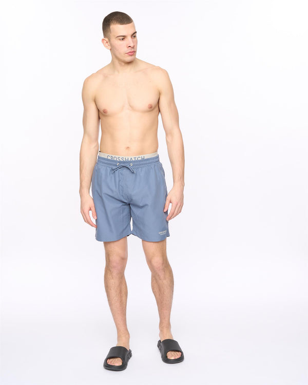 Crosshatch Rembrants Swim Shorts Navy