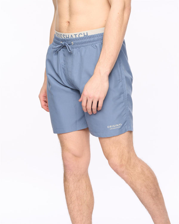 crosshatch Rembrants Swim Shorts Navy