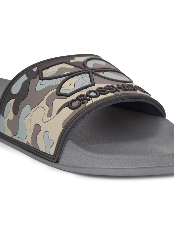 Crosshatch Remorid Sliders Black Camo