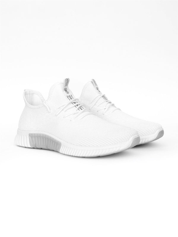 crosshatch Rideout Trainers White