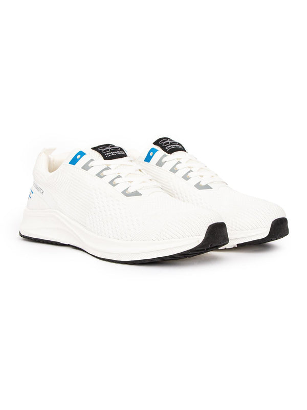 crosshatch Rivas Trainers White