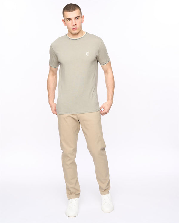 Crosshatch Roysden Chinos Beige
