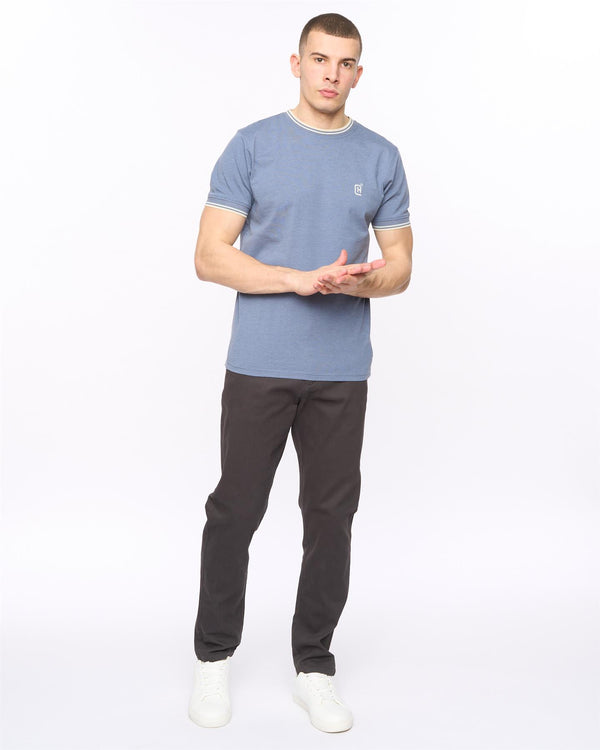 Crosshatch Roysden Chinos Charcoal