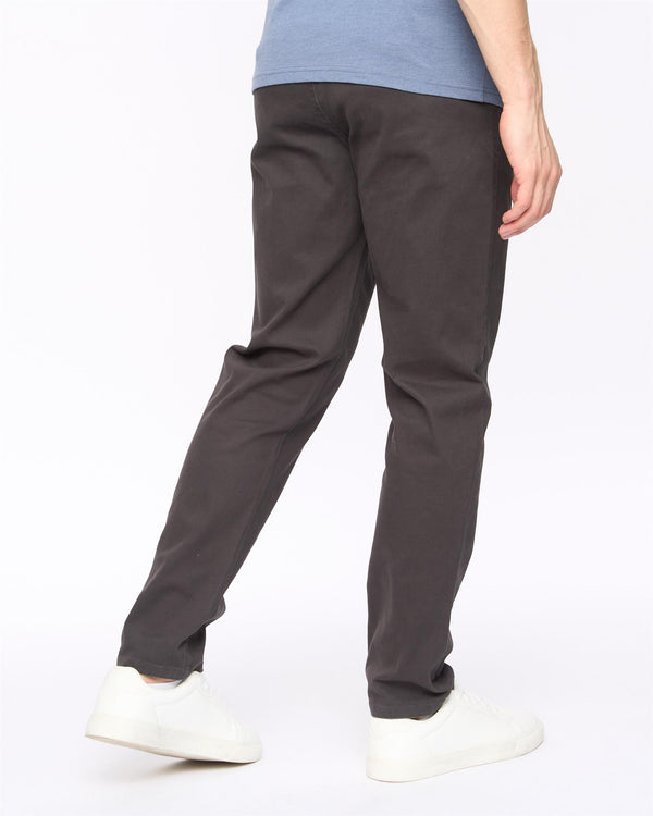 Crosshatch Roysden Chinos Charcoal
