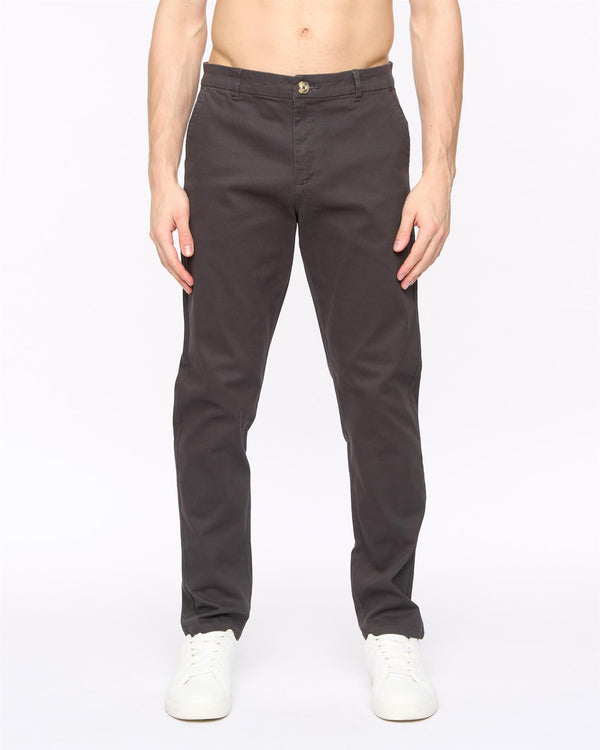 Crosshatch Roysden Chinos Charcoal