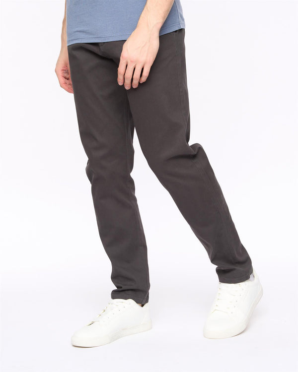 crosshatch Roysden Chinos Charcoal