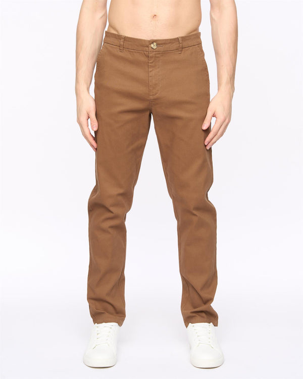 Crosshatch Roysden Chinos Cinnamon