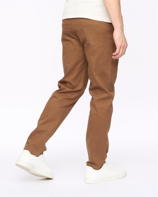 Crosshatch Roysden Chinos Cinnamon