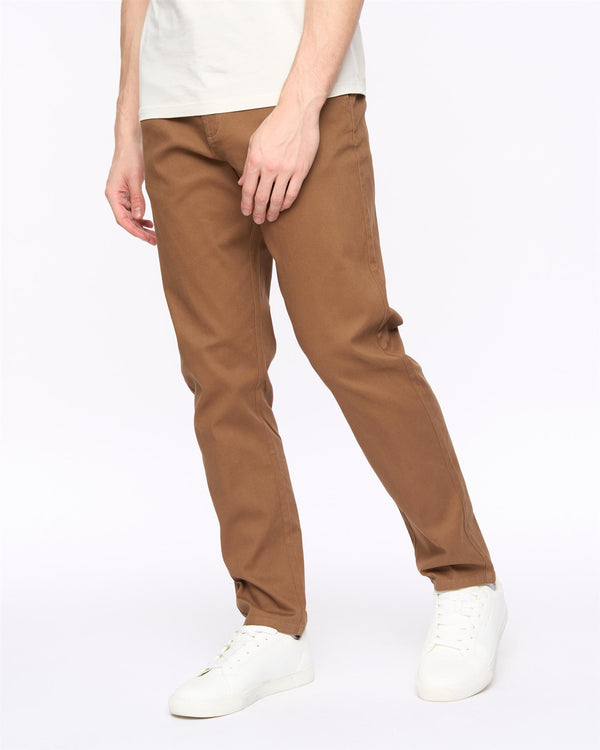 crosshatch Roysden Chinos Cinnamon