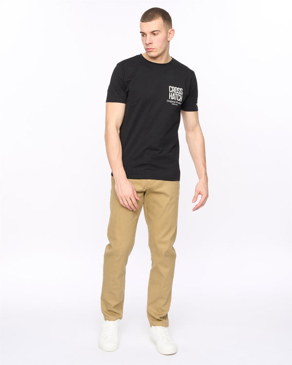 Crosshatch Roysden Chinos Sand