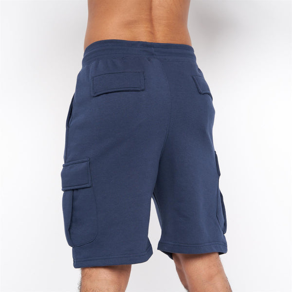 Crosshatch Seagaro Cargo Shorts Insignia Blue