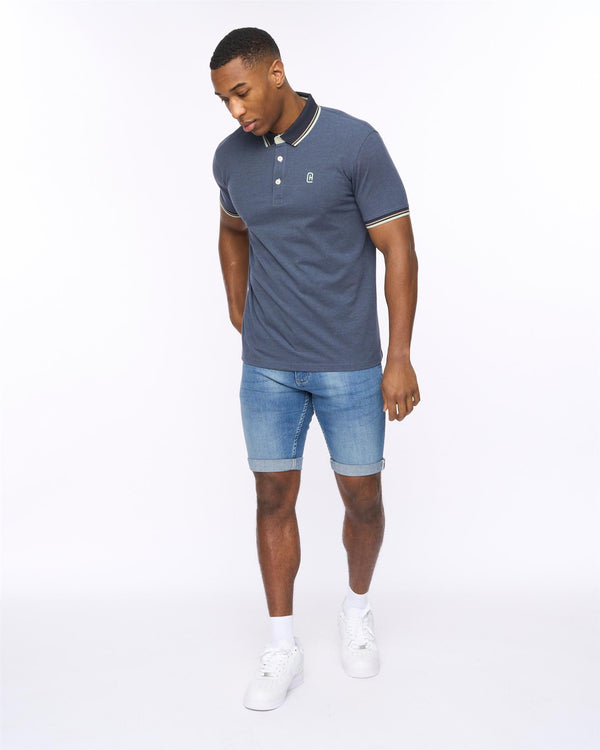 Crosshatch Shellworth Polo Navy