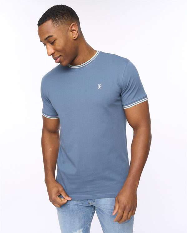 Crosshatch Shellworth T-Shirt Denim