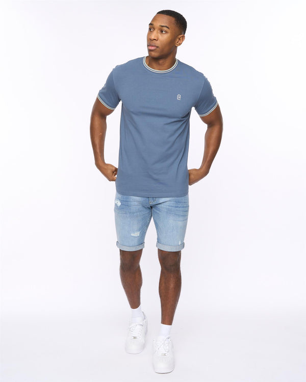 Crosshatch Shellworth T-Shirt Denim