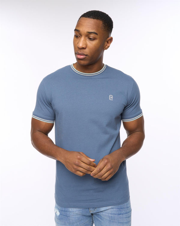 crosshatch Shellworth T-Shirt Denim