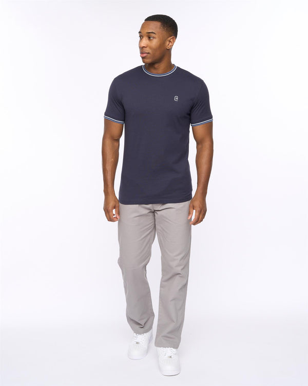 Crosshatch Shellworth T-Shirt Navy