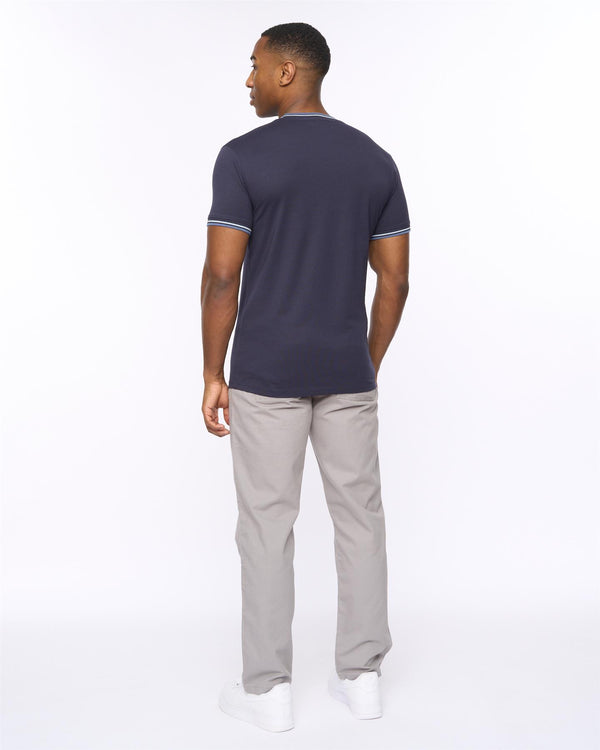 Crosshatch Shellworth T-Shirt Navy