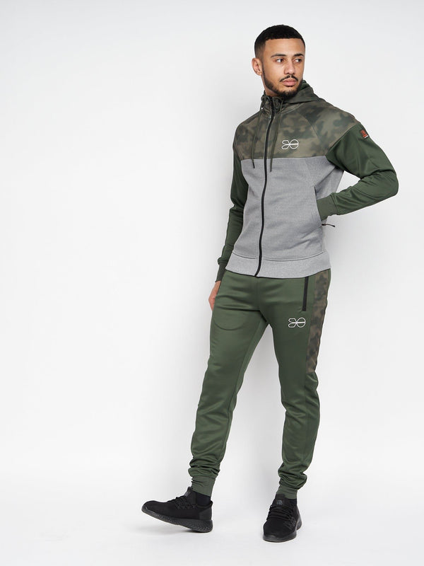 Crosshatch Shenmoore Tracktop Dark Green