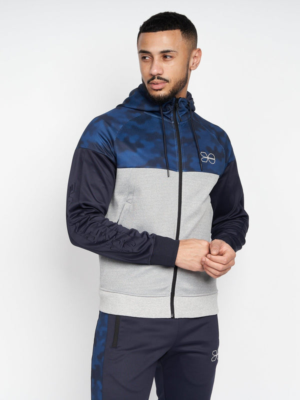 crosshatch Shenmoore Tracktop Navy
