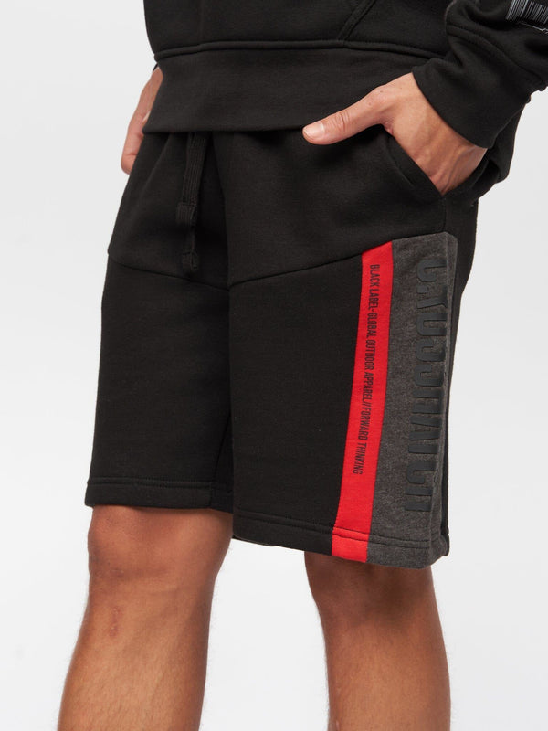 Crosshatch Silomane Shorts Black