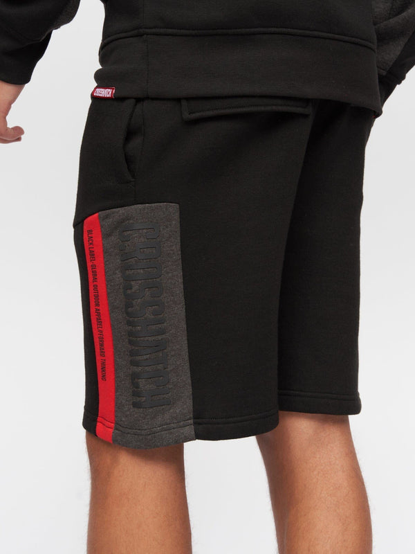 Crosshatch Silomane Shorts Black