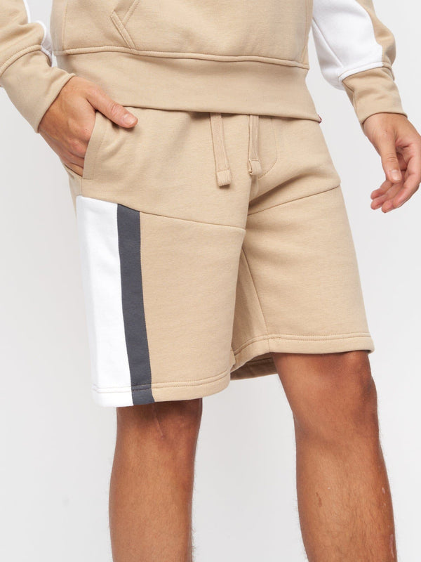 crosshatch Silomane Shorts Stone