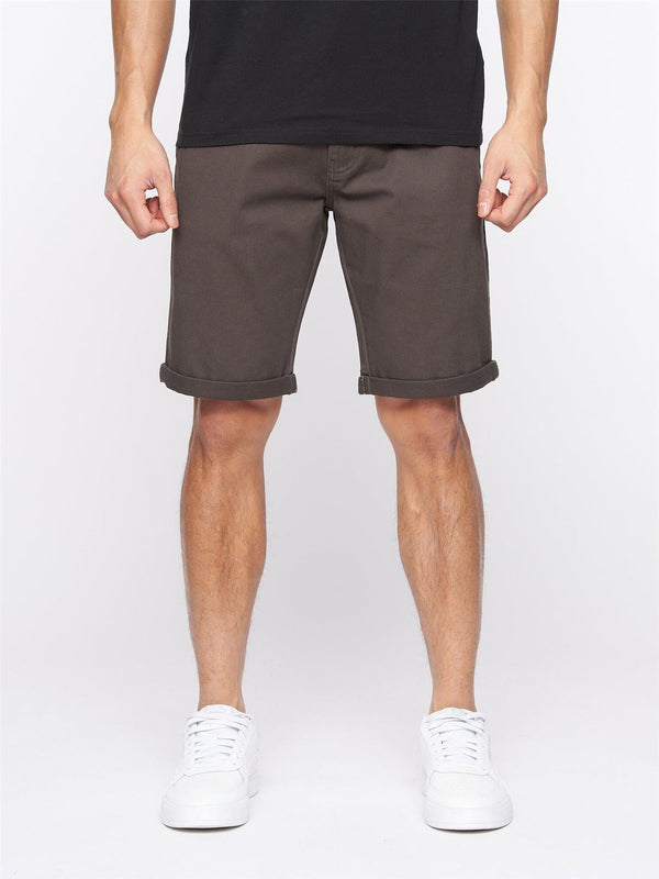 crosshatch Sinwood Chino Shorts Charcoal