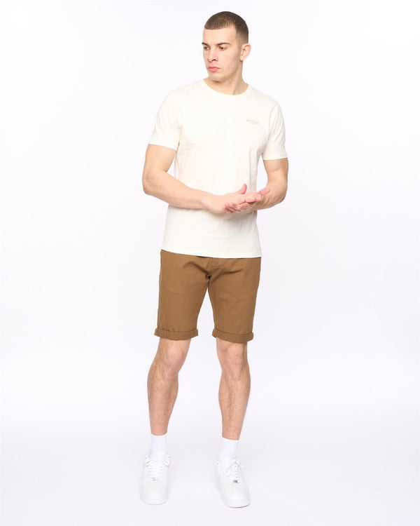 Crosshatch Sinwood Chino Shorts Cinnamon