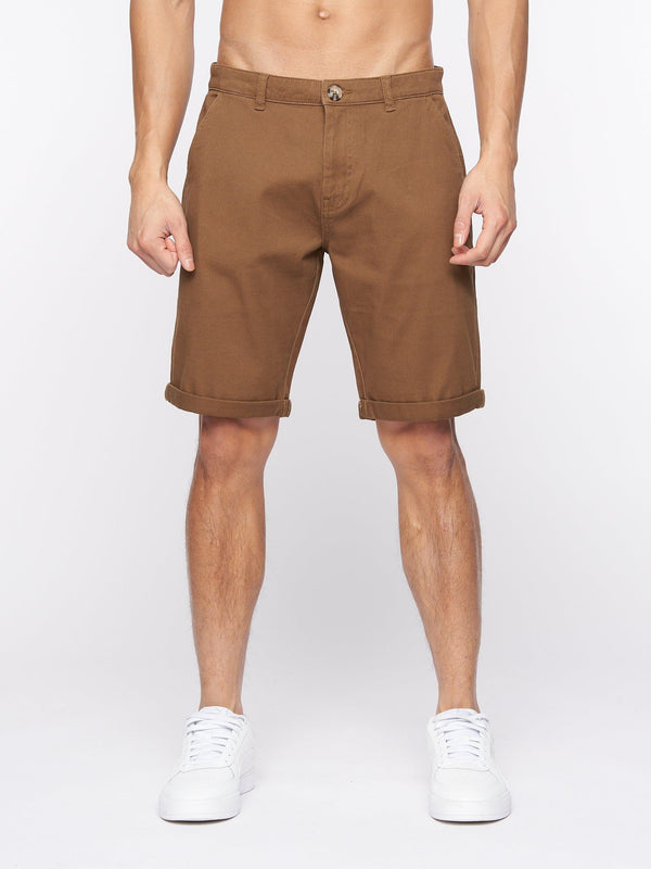 crosshatch Sinwood Chino Shorts Cinnamon