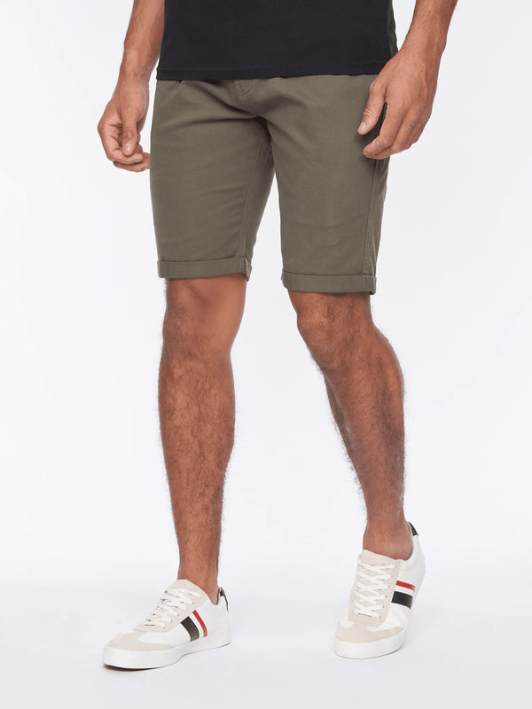 crosshatch Sinwood Chino Shorts Khaki