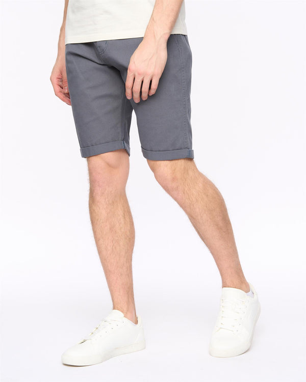 Crosshatch Sinwood Chino Shorts Petrol