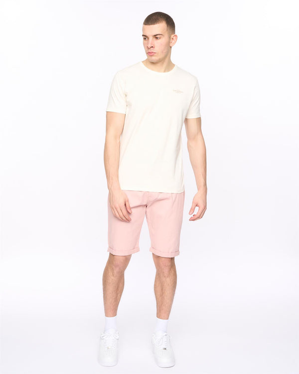 Crosshatch Sinwood Chino Shorts Soft Pink