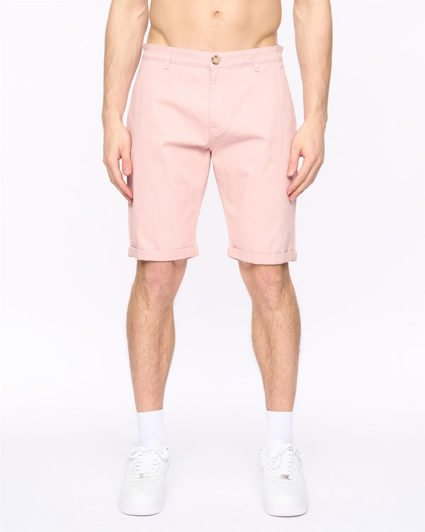 Crosshatch Sinwood Chino Shorts Soft Pink