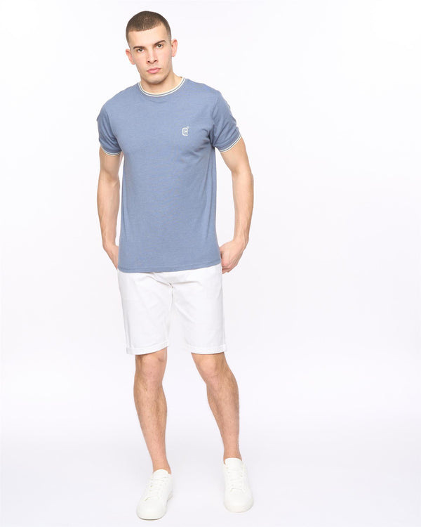 Crosshatch Sinwood Chino Shorts White