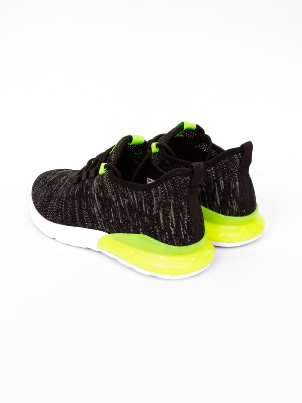 Crosshatch Smitlay MVE Trainers Black/Green