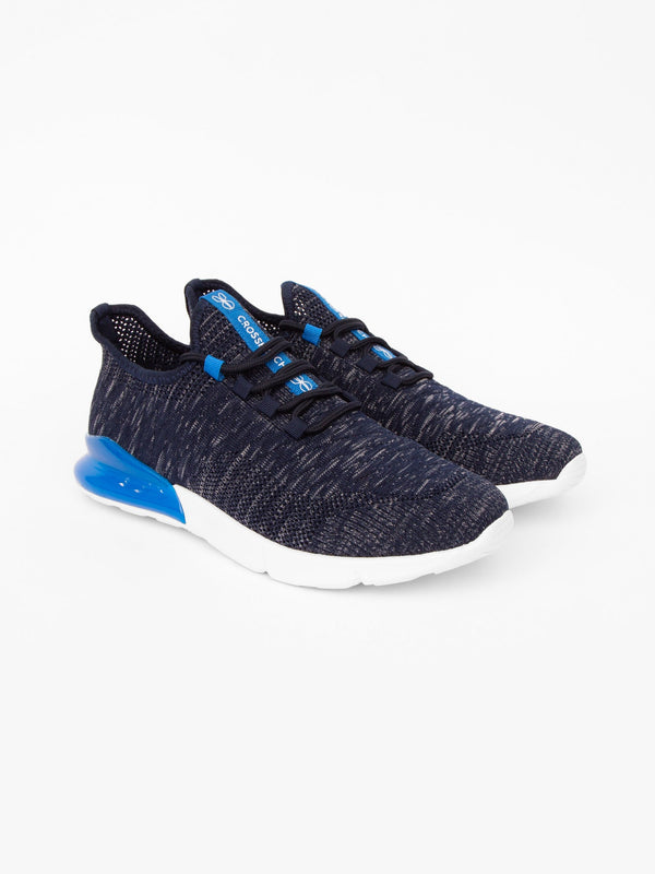 crosshatch Smitlay MVE Trainers Navy/Blue