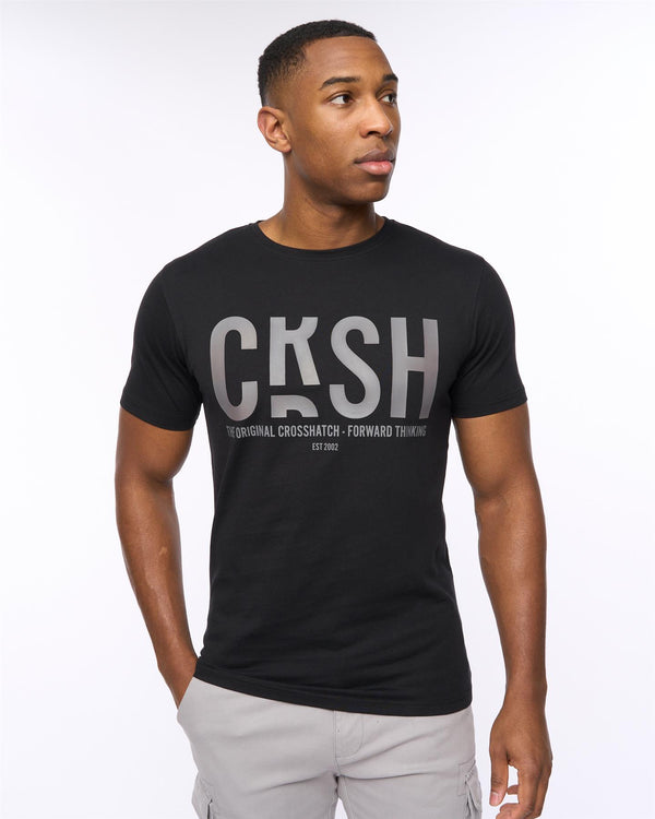 Crosshatch Solari T-Shirt Black